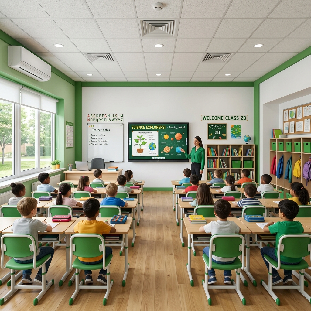Kelas AC & Smart Board